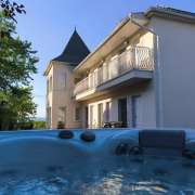 Jakuzzi balatoni kilátással